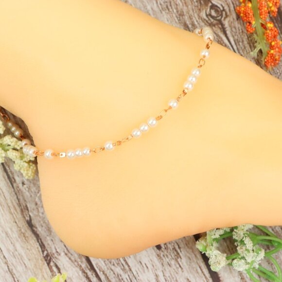 "Dainty Anklet for Women – Elegant Everyday Jewelry & Perfect Gift | MLCRC1472 - Picture 7 of 10
